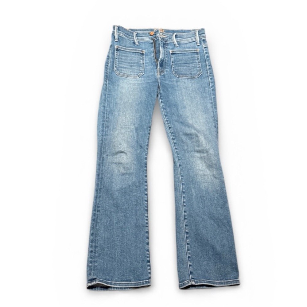 MOTHER Women's Boot Cut Jeans - Light Blue